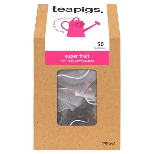 TEAPIGS SUPER FRUIT TEABAGS 6X 50X 2.5G