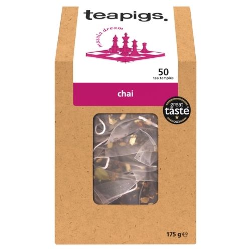 TEAPIGS CHAI TEABAGS 50X 3.5G