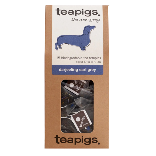 TEAPIGS DARJEELING EARL GREY TEABAGS 50X2.5G