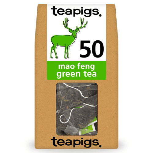 TEAPIGS MAO FENG GREEN TEABAGS 50X2.5G