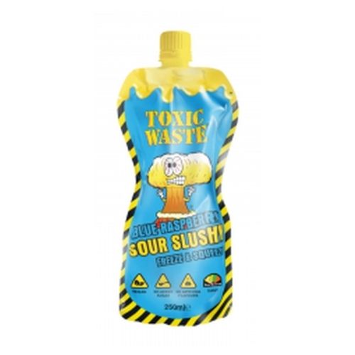 TOXIC WASTE BLUE RASPBERRY SLUSHY POUCH 250ML