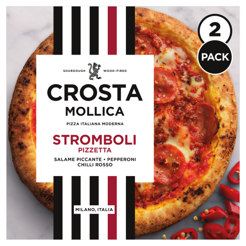 CROSTA & MOLLICA STROMBOLI PIZZETTA TWIN PACK 434G