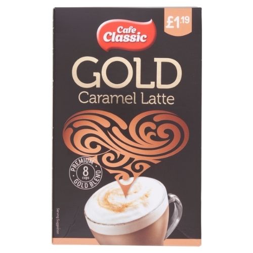 CAFE CLASSIC CARAMEL SACHETS PMP £1.19 8S