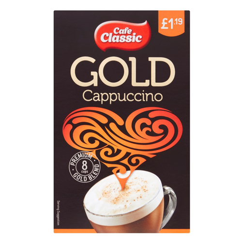 CAFE CLASSIC CAPPUCCINO PMP £1.19 112G