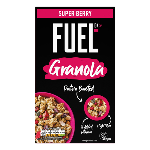 FUEL10K PROTEIN BOOSTED GRANOLA SUPER BERRY 400G