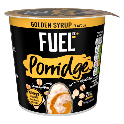 FUEL10K HIGH PROTEIN GOLDEN SYRUP PORRIDGE POT 70G