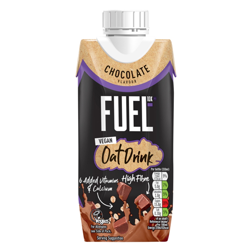 FUEL10K CHOCOLATE OAT FIBRE DRINK 330ML
