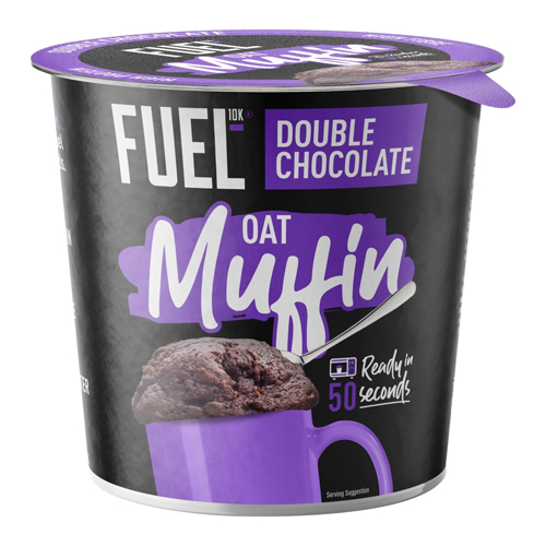 FUEL10K DOUBLE CHOCOLATE OAT MUFFIN 52G