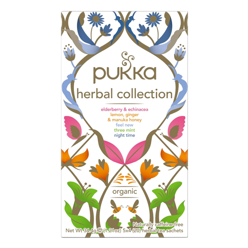 PUKKA ORGANIC HERBAL COLLECTION 20'S