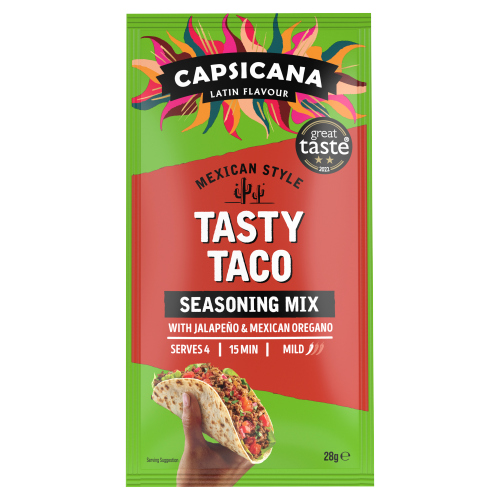 CAPSICANA MEXICAN TACO SEASONING 28G