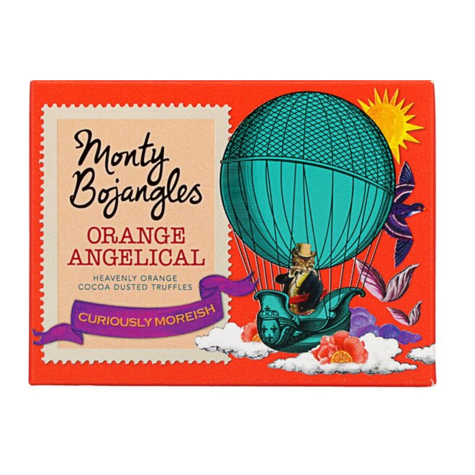 MONTY BOJANGLES ORANGE ANGELICAL CHOCOLATEY TRUFFLES 100G-XMAS