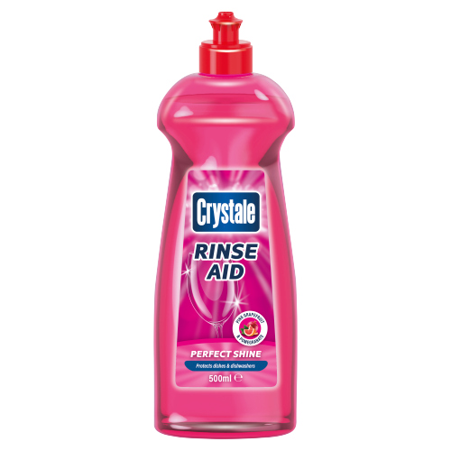 CRYSTALE RINSE AID PINK GRAPEFRUIT & POMEGRANATE 500ML