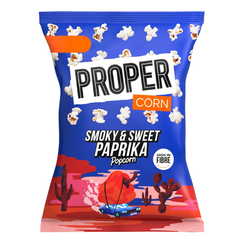 PROPERCORN POPCORN SMOKY AND SWEET PAPRIKA 70G