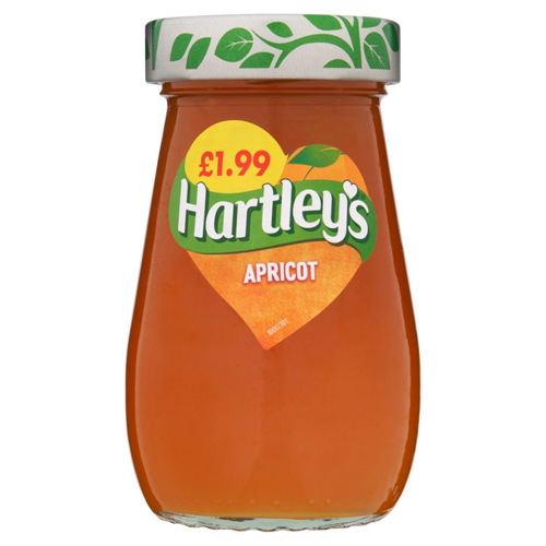 HARTLEY'S APRICOT JAM PMP £1.99 300G