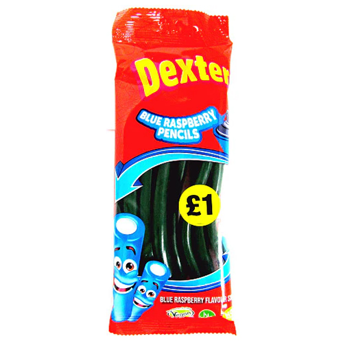 DEXTERS RASPBERRY PENCILS PM £1.00 160G