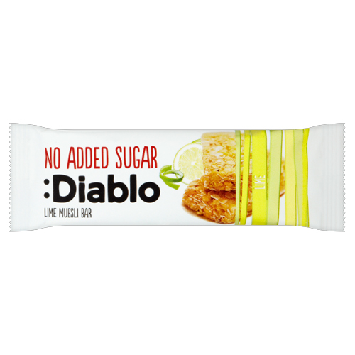 DIABLO NAS LIME MUESLI BAR 30G