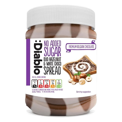 DIABLO NAS HAZELNUT DUO SPREAD 350G