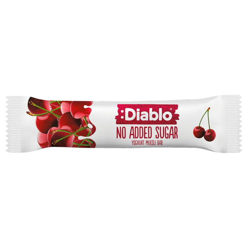 DIABLO YOGHURT & CHERRY MUESLI BAR 30G