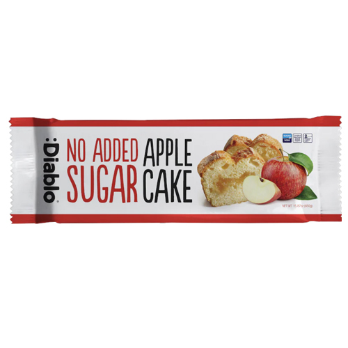 DIABLO SUGAR FREE APPLE FILLED CAKE 450G