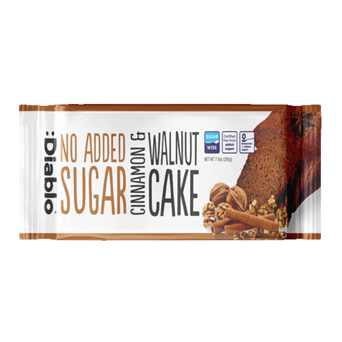 DIABLO NAS CINNAMON & WALNUT CAKE 200G