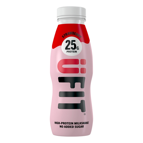 UFIT STRAWBERRY FLAVOUR HIGH PROTEIN MILKSHAKE 330ML