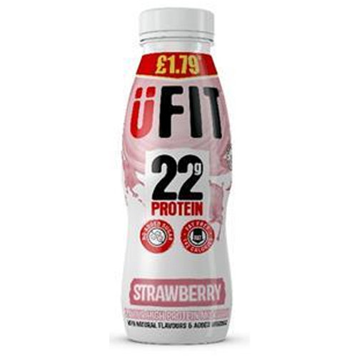 UFIT STRAWBERRY PMP £1.79 310ML