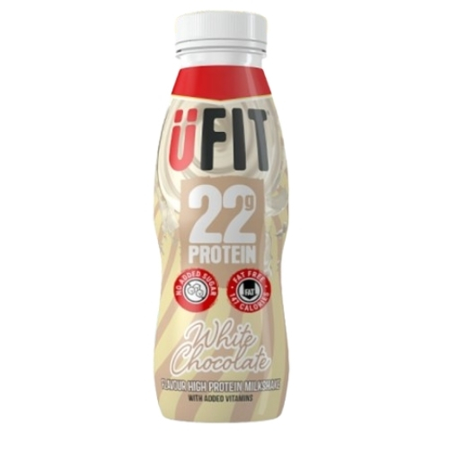 UFIT WHITE CHOCOLATE PMP £1.79 310ML