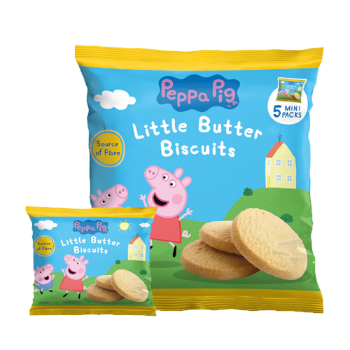 PEPPA PIG LITTLE BUTTER BISCUITS 5PK 20G