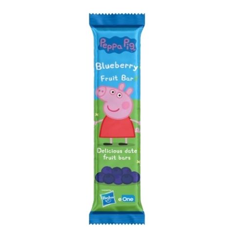 PEPPA PIG FRUITBAR BLUEBERRY 5PK 20G