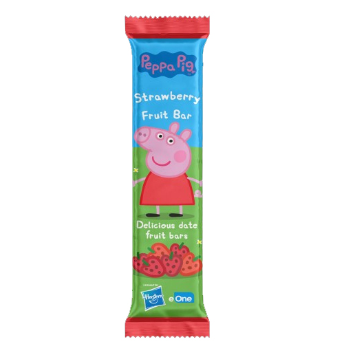 PEPPA PIG FRUITBAR STRAWBERRY 5PK 20G