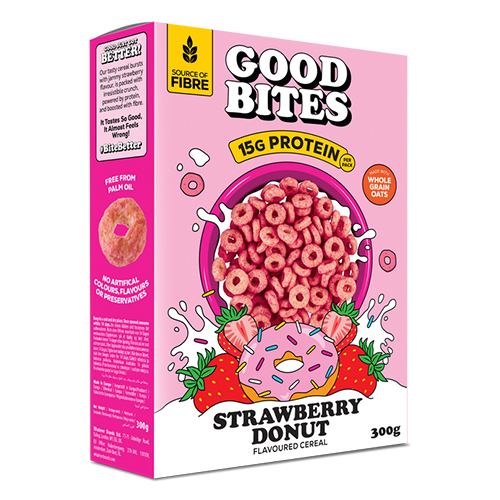 GOOD BITE STRAWBERRY DONUT CEREALS 300G