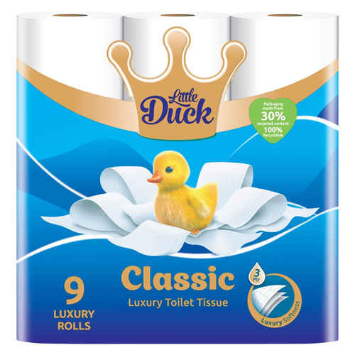 LITTLE DUCK CLASSIC TOILET 9ROLL