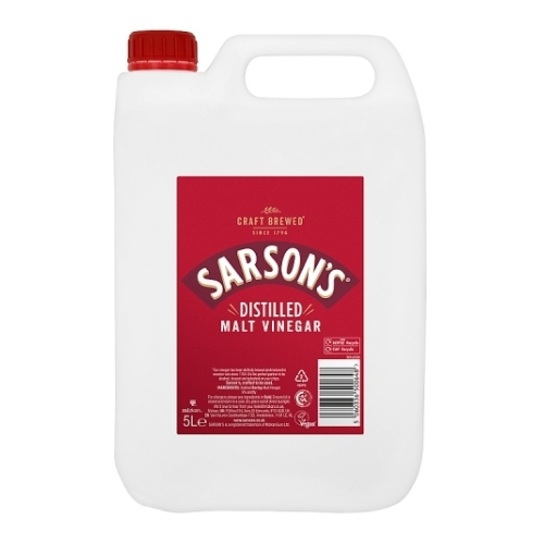 SARSONS DISTILLED MALT VINEGAR 5L