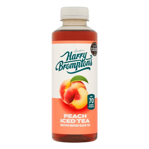 HARRY BROMPTON'S LONDON'S PEACH ICED TEA 500ML