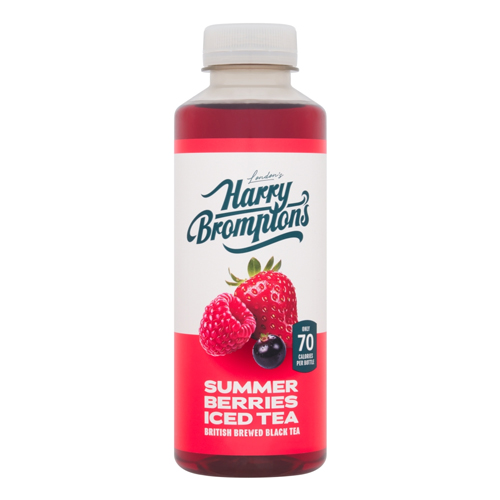 HARRY BROMPTON'S SUMMER BERRIES ICED TEA BRITISH BREWED 500ML