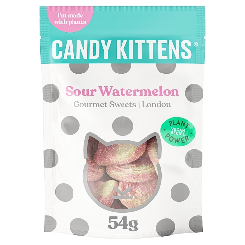 CANDY KITTENS SOUR WATERMELON GOURMET SWEETS 54G