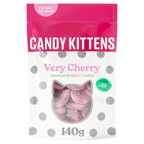 CANDY KITTENS VERY CHERRY GOURMET SWEETS 10X 140G