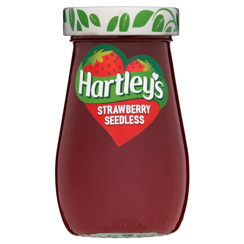 HARTLEY'S BEST STRAWBERRY SEEDLESS JAM 300G