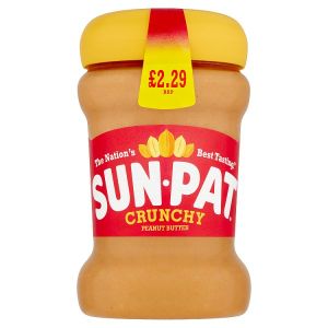 SUN-PAT ORIGINAL CRUNCHY PEANUT BUTTER PMP £2.99 300G