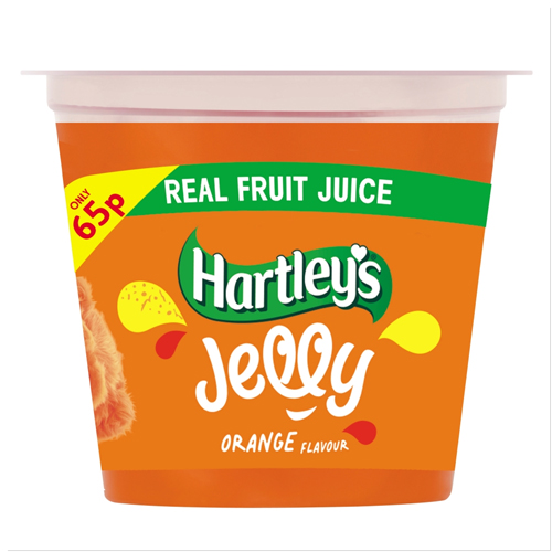 HARTLEY'S JELLY ORANGE FLAVOUR PMP 65P 125G