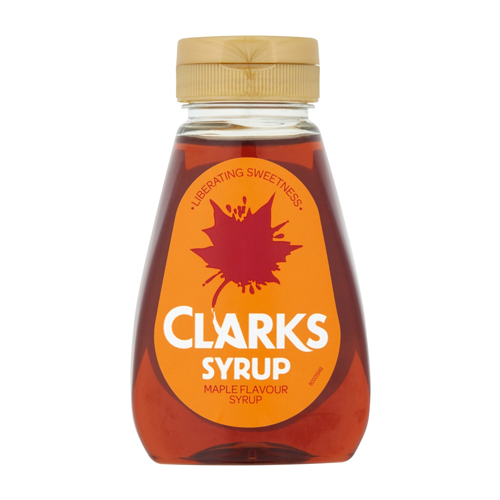 CLARKS MAPLE FLAVOURED SYRUP 250G