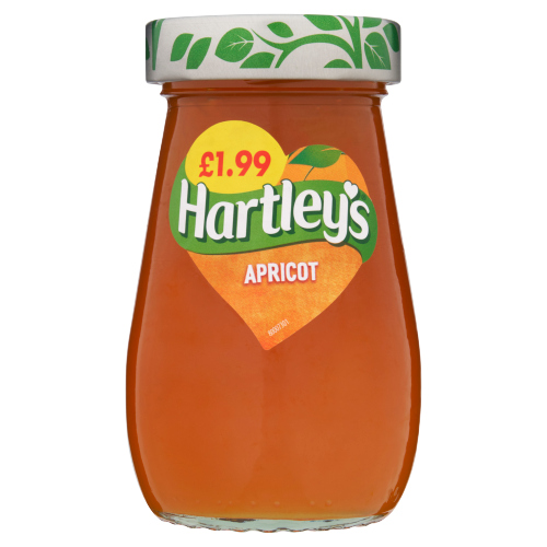 HARTLEY'S APRICOT JAM PMP £1.99 300G