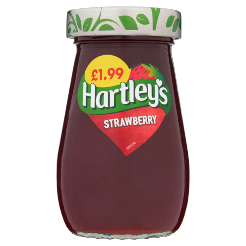 HARTLEY'S STRAWBERRY JAM PMP £1.99 300G