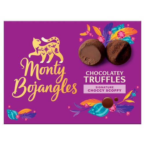 MONTY BOJANGLES CHOCOLATEY TRUFFLES 135G-XMAS