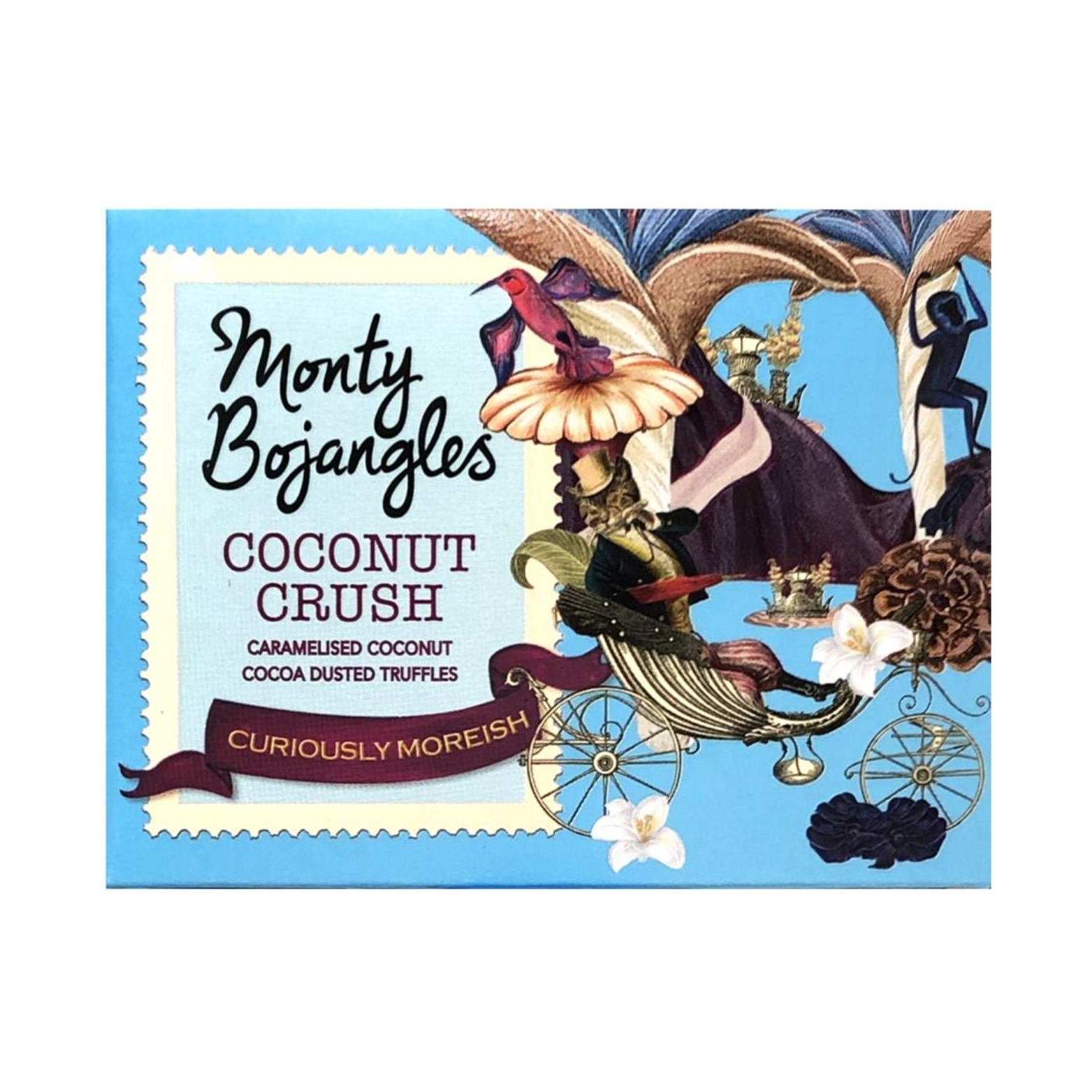 MONTY BOJANGLES COCONUT CRUSH CHOCOLATEY TRUFFLES 150G-XMAS