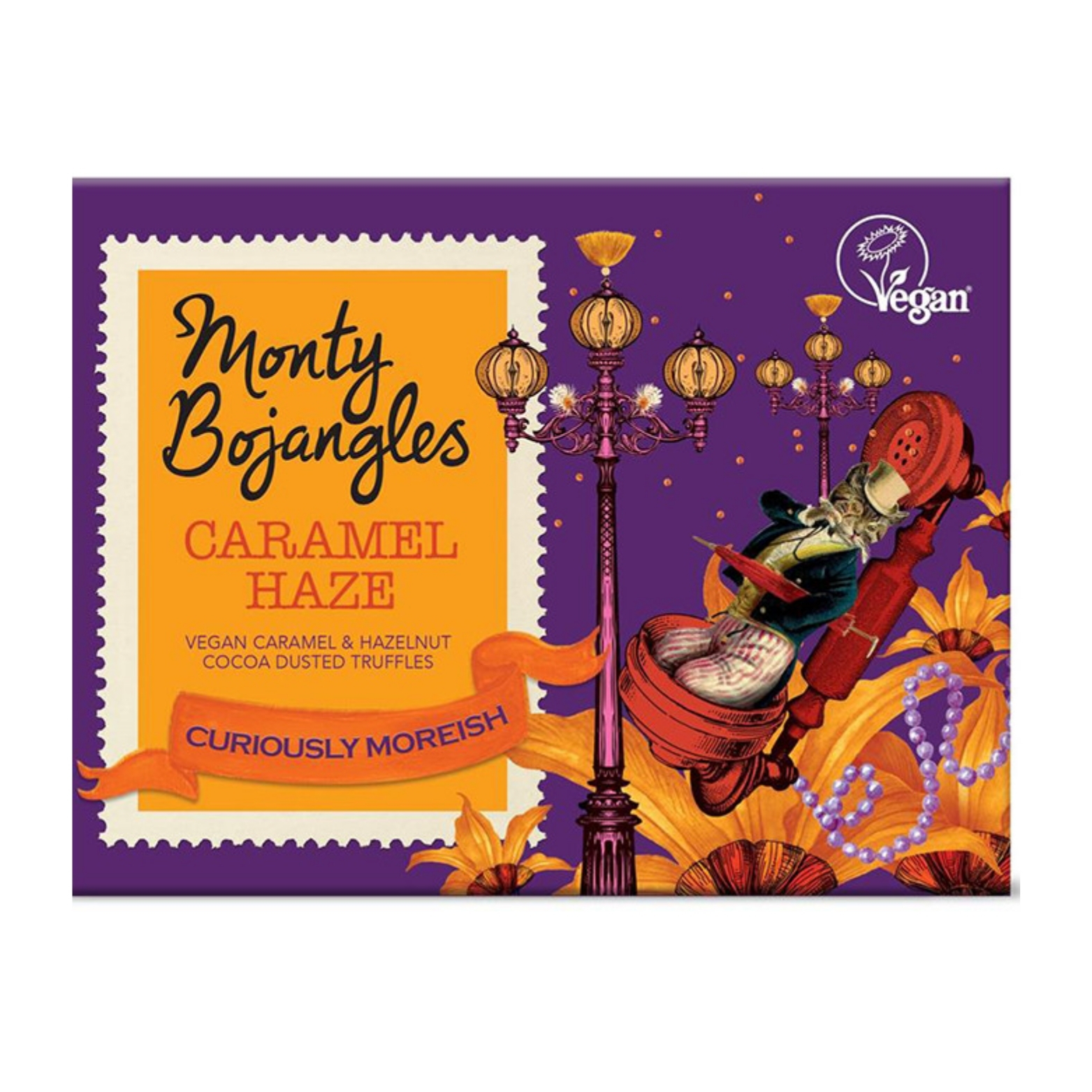 MONTY BOJANGLES CARAMEL HAZE VEGAN CHOCOLATEY TRUFFLES 100G-XMAS