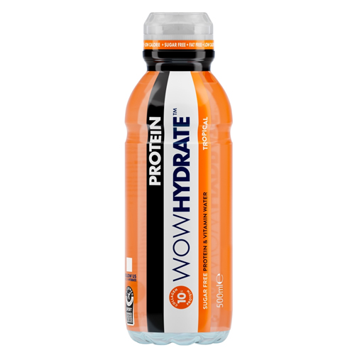 WOW HYDRATE PROTEIN TROPICAL PET 500ML