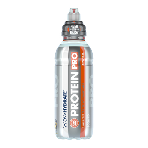 WOW HYDRATE PROTEIN PRO TROPICAL PET 500ML