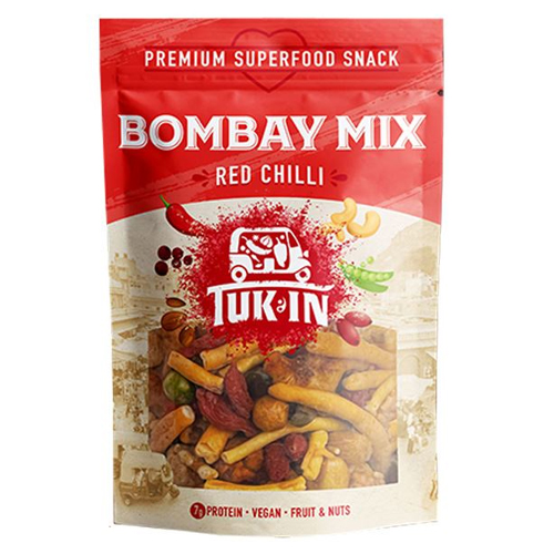 TUK IN SUPERFOOD BOMBAY MIX RED CHILLI 40G