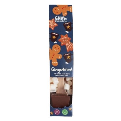 GNAW HOT CHOC SHOT GINGERBREAD 45G